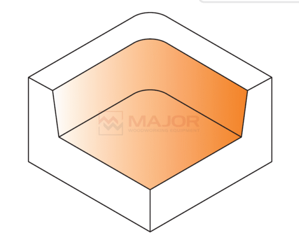 663 Mini Spoilboard Surfacing Cutters with Insert Knives - Image 2